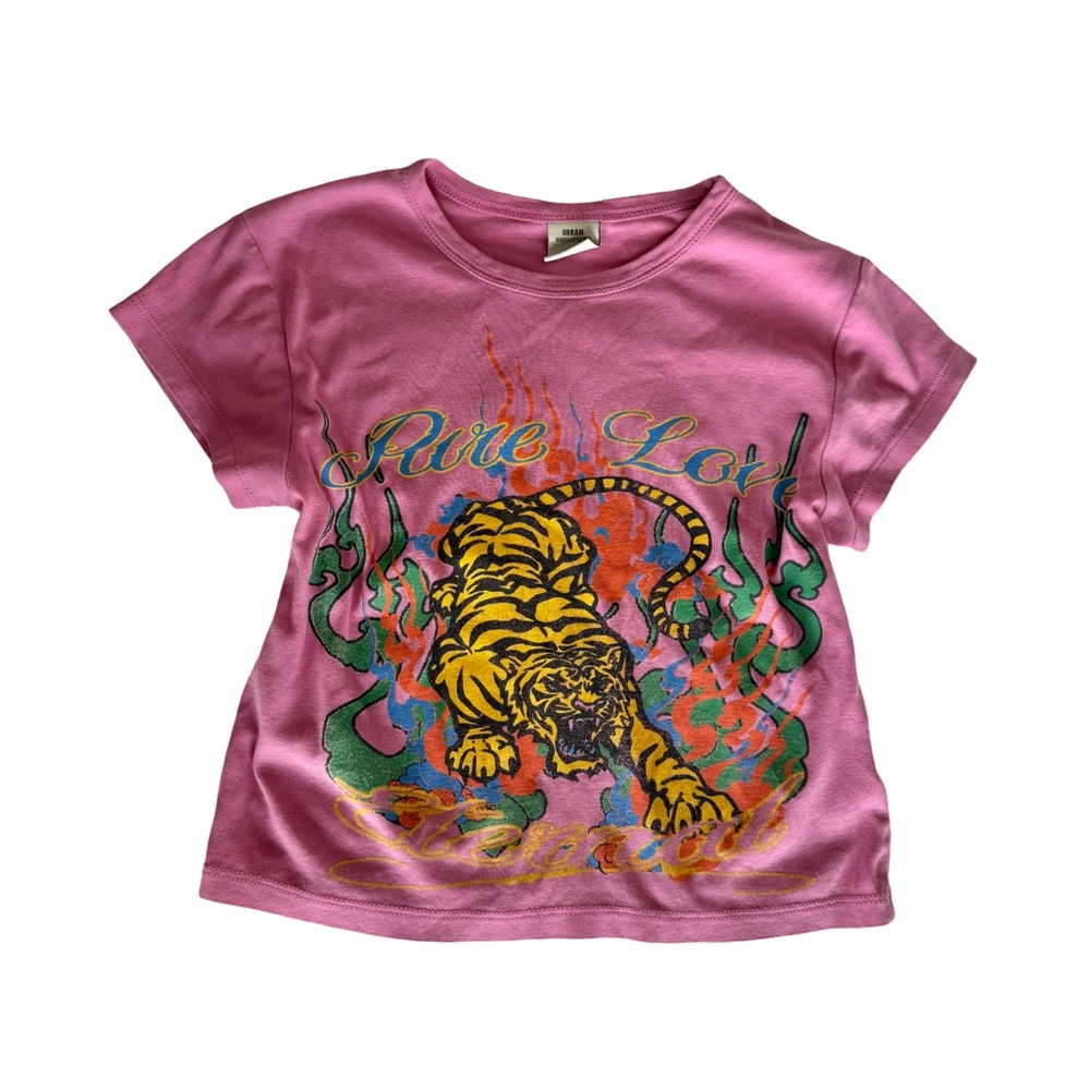 NWOT Urban Outfitters 'Pure Love' Tee - Picture 2 of 7